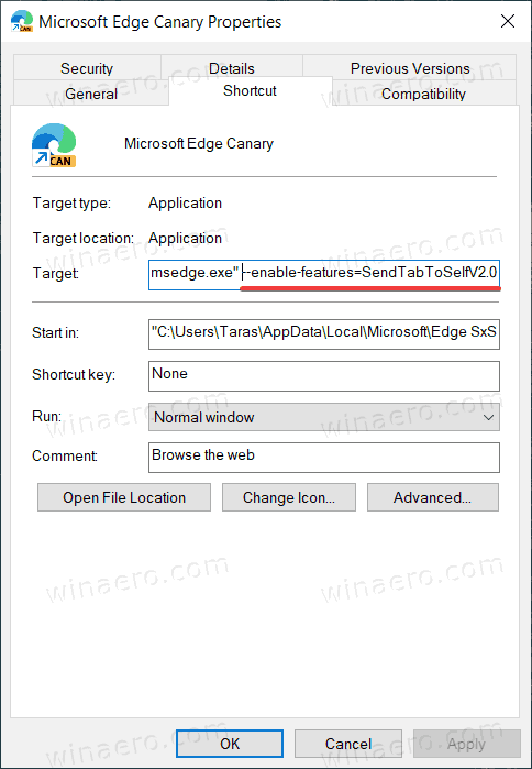 Enable Send Tab To Self 2.0 In Microsoft Edge