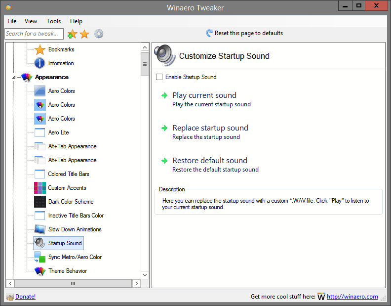 Startup Sound